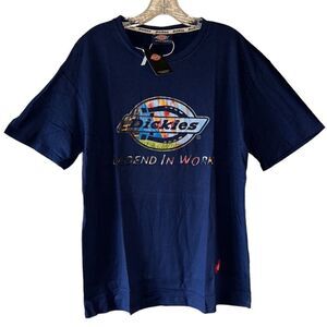 NEW Dickies Navy Blue Tee